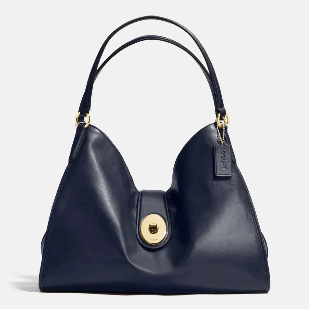COACH MADISON CARLYLE SMOOTH LEATHER SHOULDER BAG